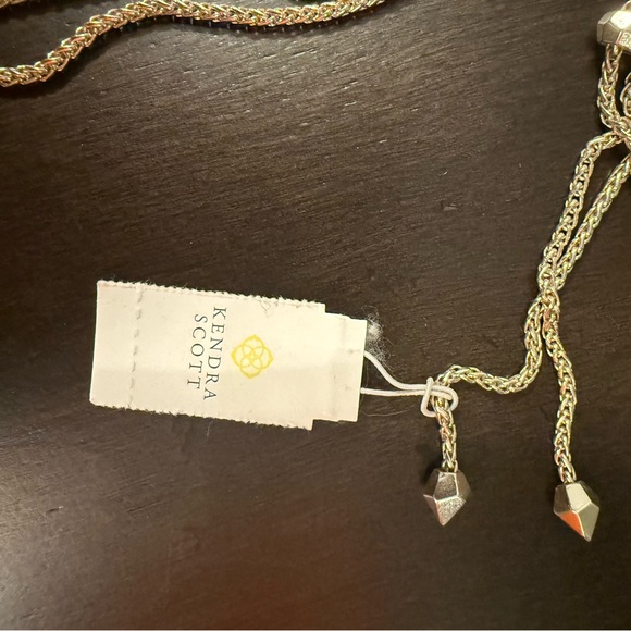 Kendra Scott Gold and Silver Geometric Necklace- new - Picture 4 of 5